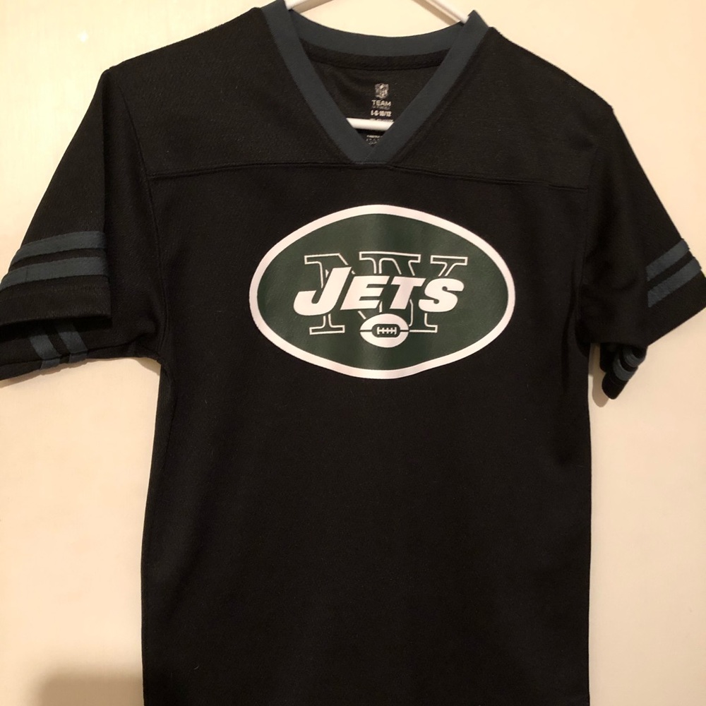 Jets jersey size LG/ 10-12